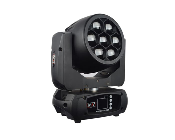 JZ3008 210 Watt LED Moving Head Atco Wash 150Z with Zoom 6-60 Deg & 7 Quad RGBW LEDs