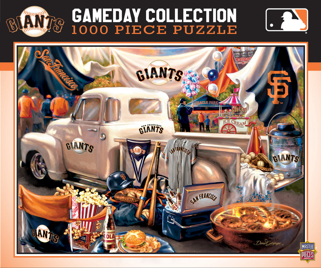 MasterPieces Puzzles 1000 Piece Jigsaw Puzzle for Adults - Mlb San Francisco Giants Gameday - 19.25"x26.75"
