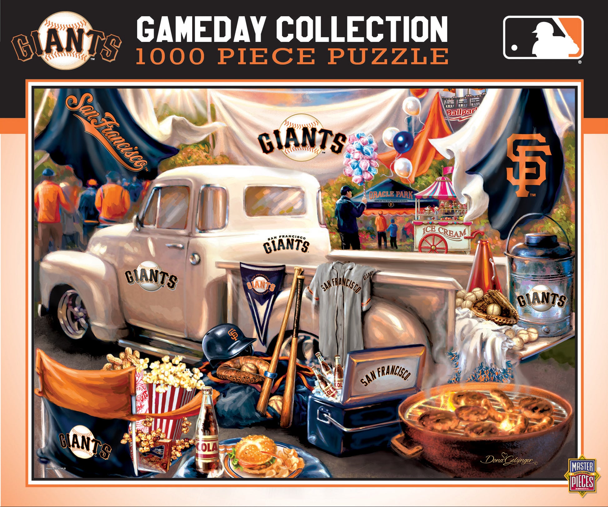 MasterPieces Puzzles 1000 Piece Jigsaw Puzzle for Adults - Mlb San Francisco Giants Gameday - 19.25"x26.75"