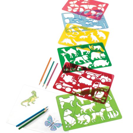 Schylling Art Box Stencils # ABS Random Pick- One Stencil