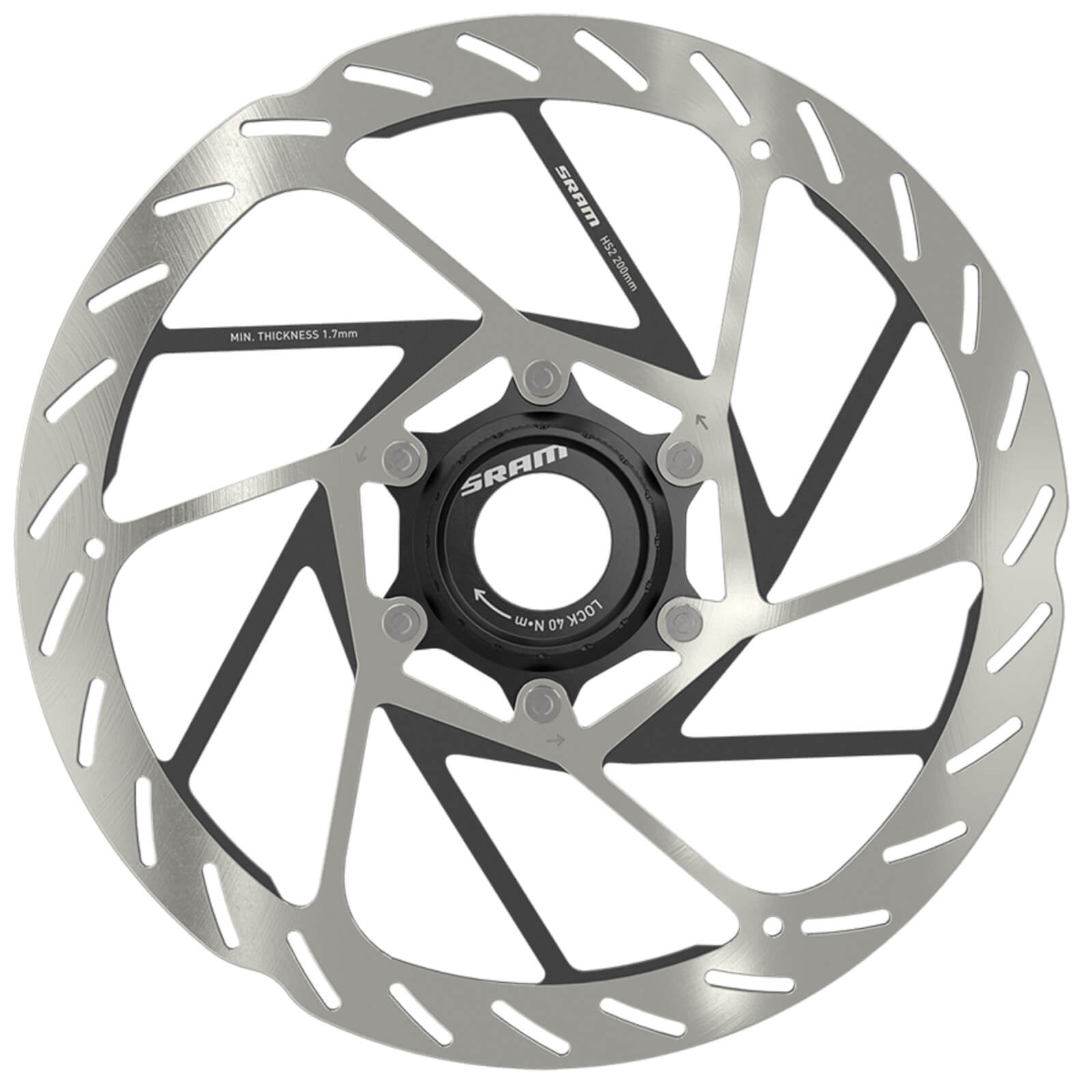 SRAM Disc Rotor HS2 180 Mm Centerlock