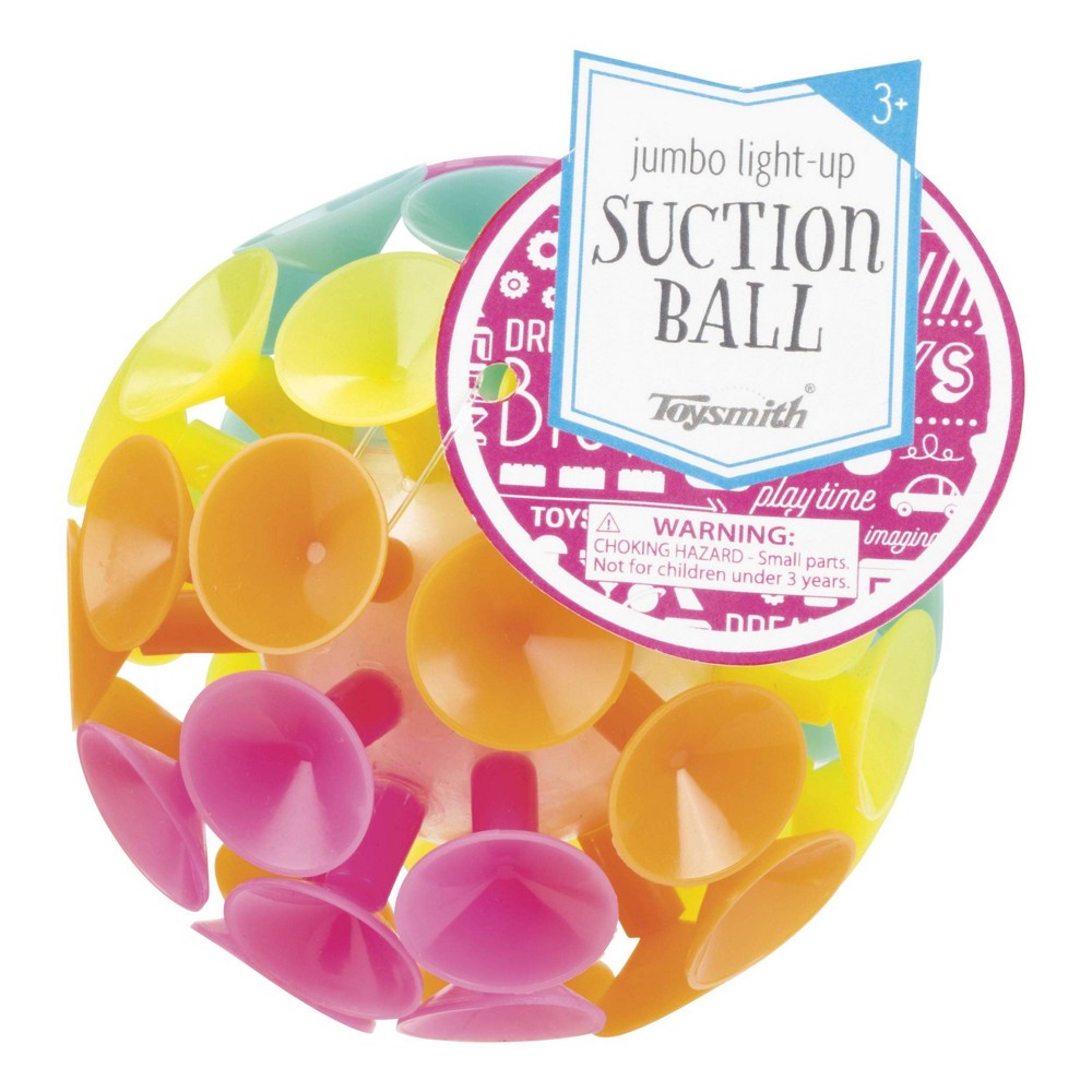 Jumbo Suction Ball (12) Novelty Balls