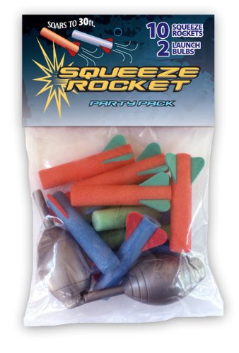 Stomp Rocket® Squeeze Rockets  10 Rockets
