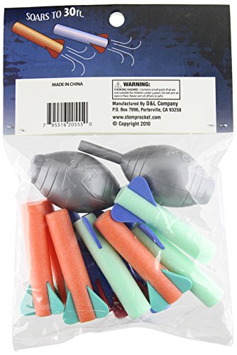 Stomp Rocket® Squeeze Rockets  10 Rockets