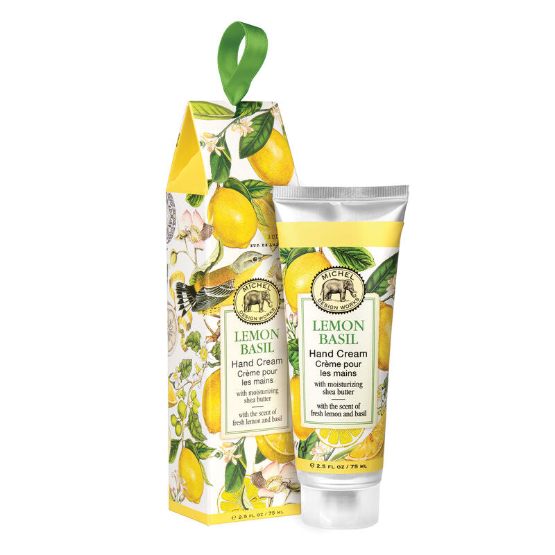 Michel Design Works Lemon Basil Large Hand Cream