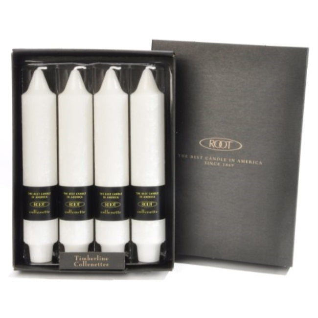 Timberline Collenette 7" Taper Candle Set, 4 Piece