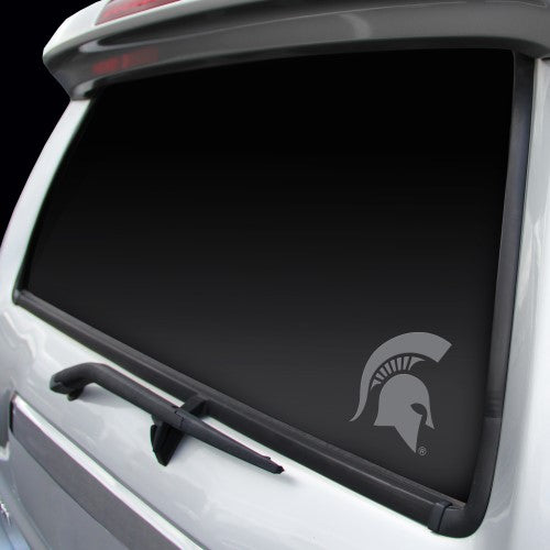 Michigan State Spartans Logo Window Graphic Decal NEW!! Chrome FREE SH