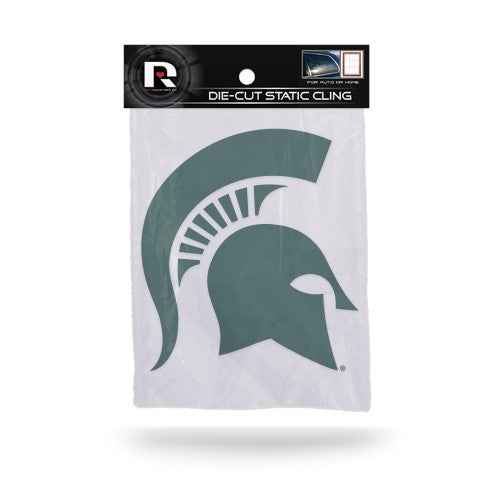 Michigan State Spartans Die Cut Static Cling Decal Sticker 5 X 5 New! Car Window - M
