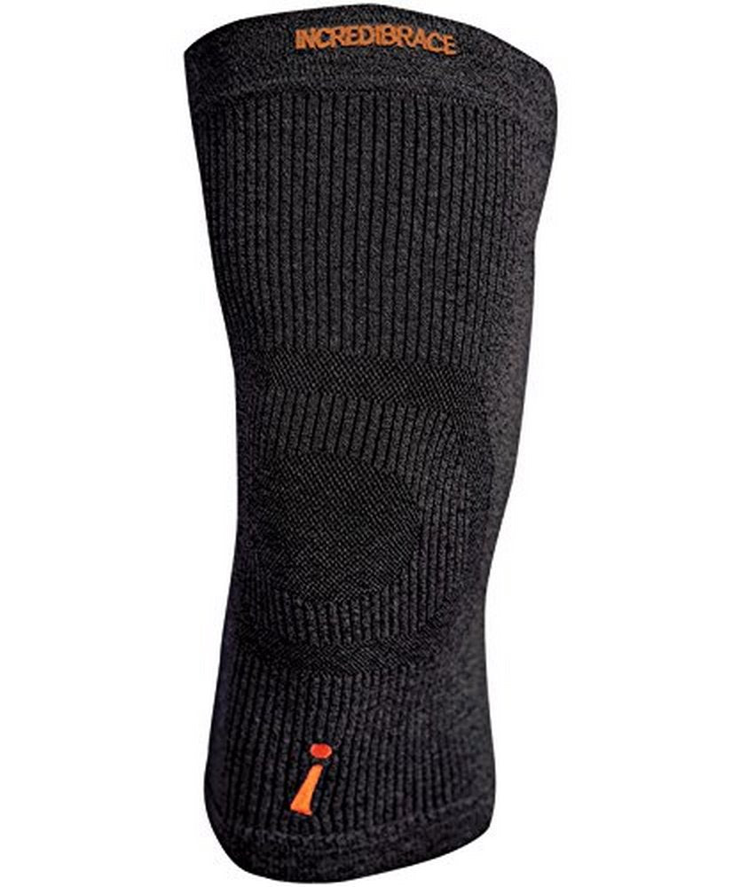 Incrediwear Unisex KNEE SLEEVE, Black, L