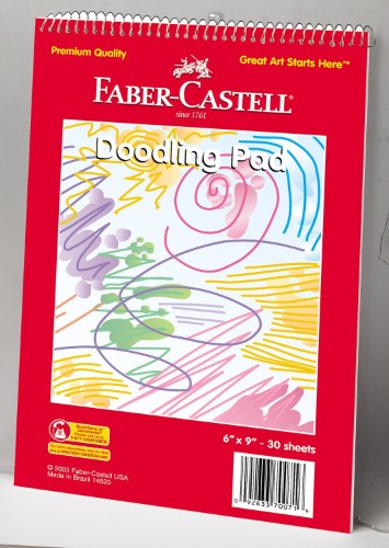 Faber-Castell Doodling Pad 6x9"