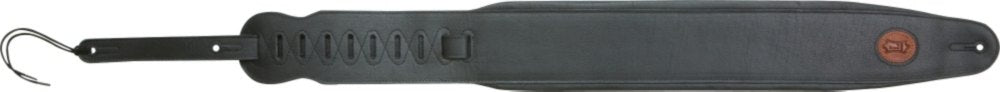 Levy S 4-1/2  Padded Leather Bass Guitar Strap Black