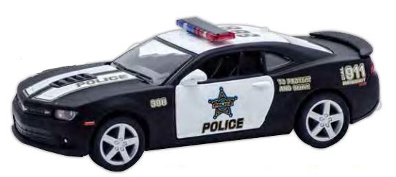 Chevy Camaro Die Cast Police Car