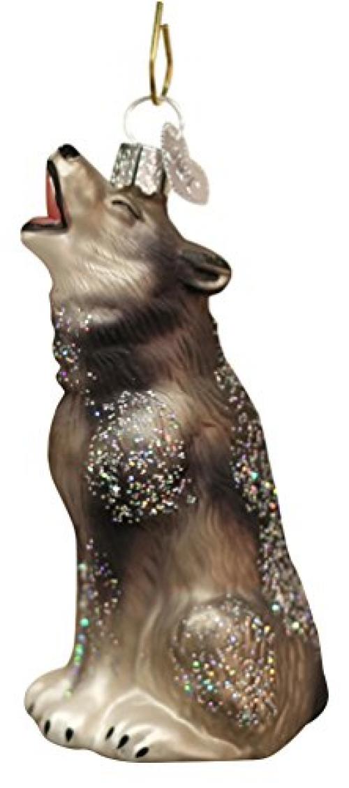 Old World Christmas (Newer) Old World Christmas Howling Wolf - No Box