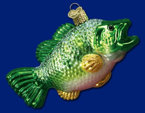 Old World Christmas (Newer) Old World Christmas Largemouth Bass - No Box