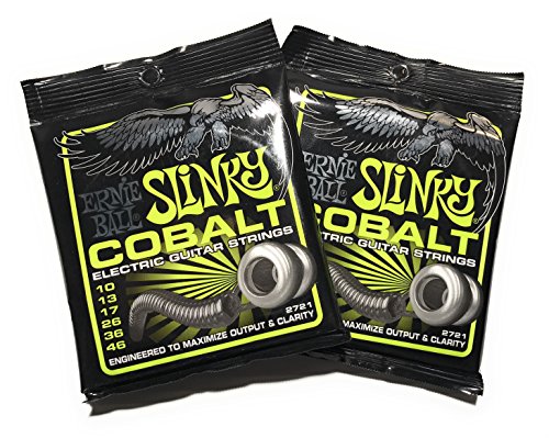 Ernie Ball Cobalt Regular Slinky Electric Guitar Strings  10-46