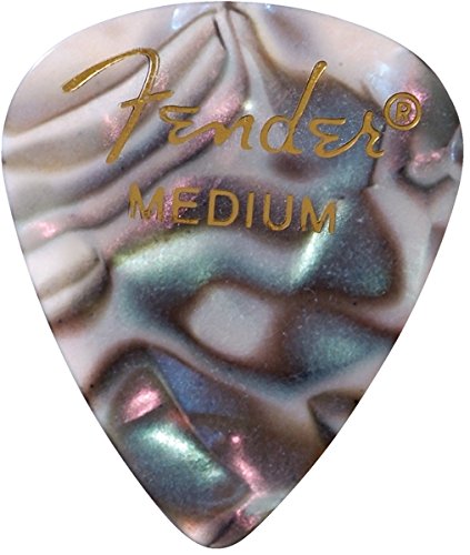 Fender 351 Shape Premium Celluloid Picks - Medium Abalone 12-pack