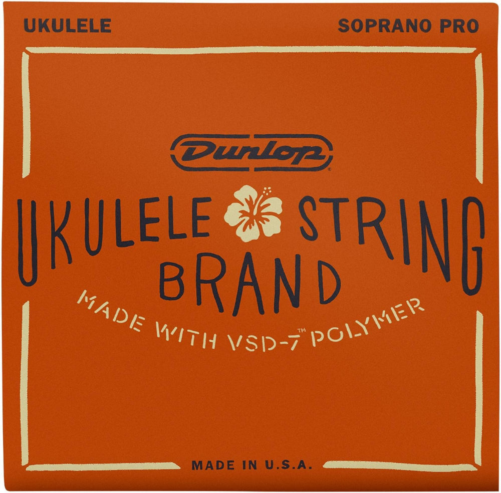 Dunlop Ukulele Pro - Soprano String Set - Clear Nylon Acoustic