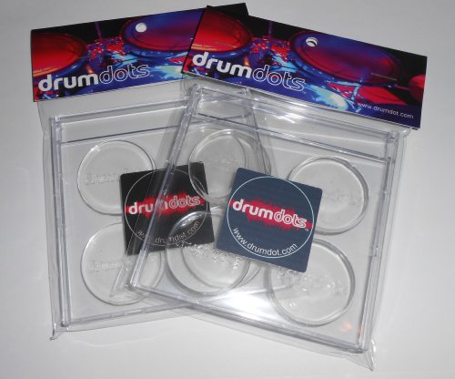 Drumdots - Drum Dampening Control That Reduces the Over-Ring Without Changing the Tone of Your Drum