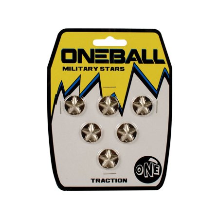 OneBall Military Stars Traction Silver 6pack