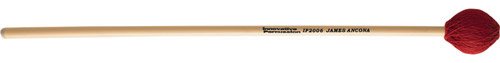 Innovative Percussion IP2006 James Ancona Series Medium Hard Vibraphone/Marimba Mallets W/ Rattan Handles