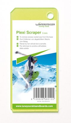 Wintersteiger Plexi Wax Scraper 3mm - 55-200-013