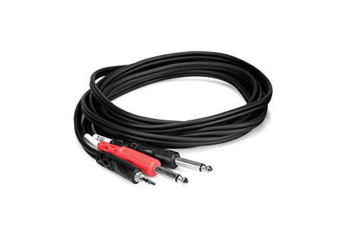 Hosa CMP153 1/8  Male to 2 1/4  Mono Male Cable (3 Ft)