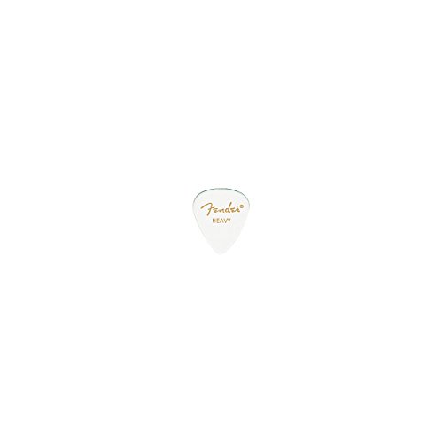 Fender 351 Shape Classic Celluloid Picks - Heavy White 12-pack