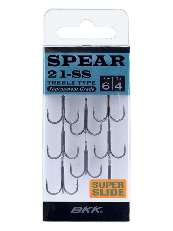BKK Spear 21-SS Treble Hook Super Slide - Size 3/0