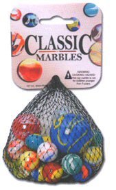 CLASSIC MARBLES Boulder Shooter Glass Swirl MEGA Mint Random Blind Pack Lot