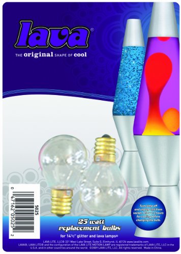 Lava 25W Light Bulbs  2pk