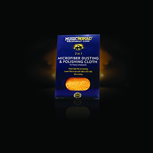 Music Nomad Microfiber Dusting & Polishing Cloth - Pianos & Keyboards