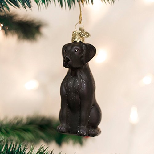 Old World Christmas (Newer) Old World Christmas Labrador Retriever-Black - No Box