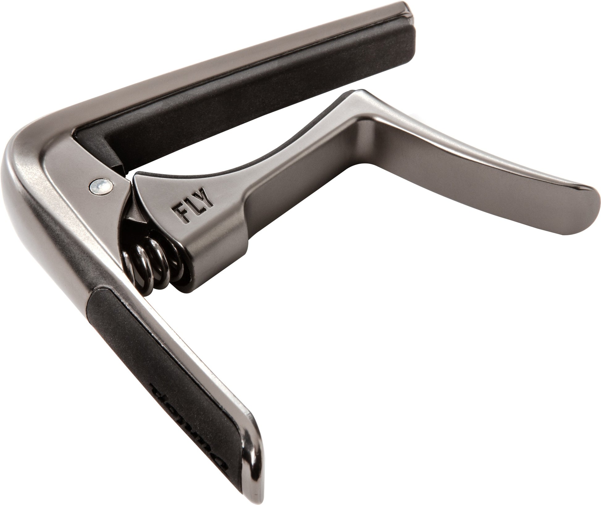 Dunlop Trigger Fly Curved Capo Gun Metal