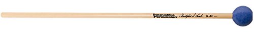 Innovative Percussion Christopher Lamb Xylophone Mallets Medium Bright/Blue Rattan