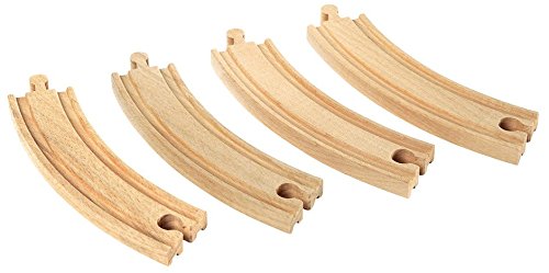 BRIO  Toy Trains  - Large Curved Train Track - Set of Four