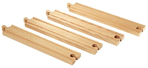 BRIO  Toy Trains  - Long Straight Train Track - Set of Four