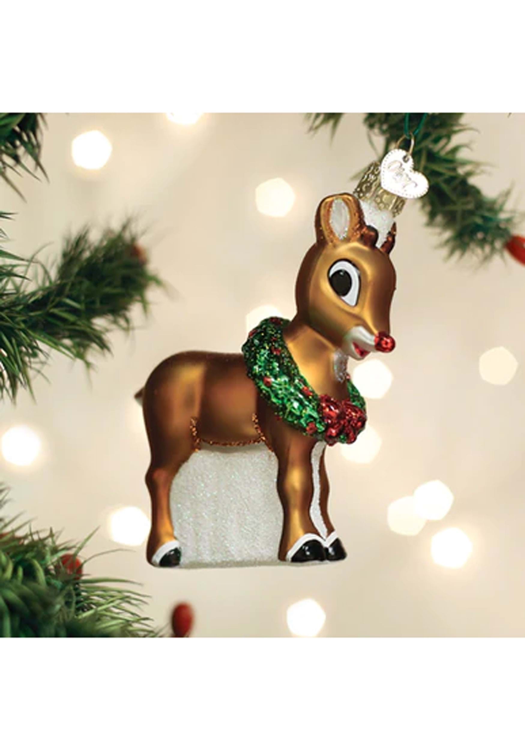 Rudolph the Red-Nosed Holiday Ornament