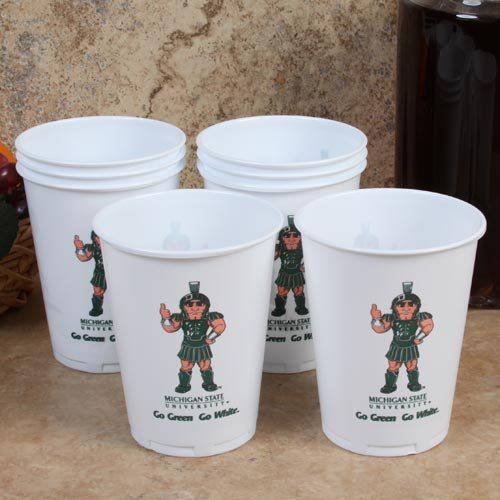 Michigan State Spartans Plastic Cups 8ct