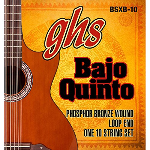 Ghs Bajo Quinto 10-String Phosphor Bronze Acoustic Guitar Strings