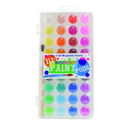 126-2 Watercolor Lil Paint Pods - Set of 36