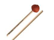 Innovative Percussion AA25 Medium Orange Cord Head Vibraphone & Marimba Mallets W/ Rattan Handles  Pair