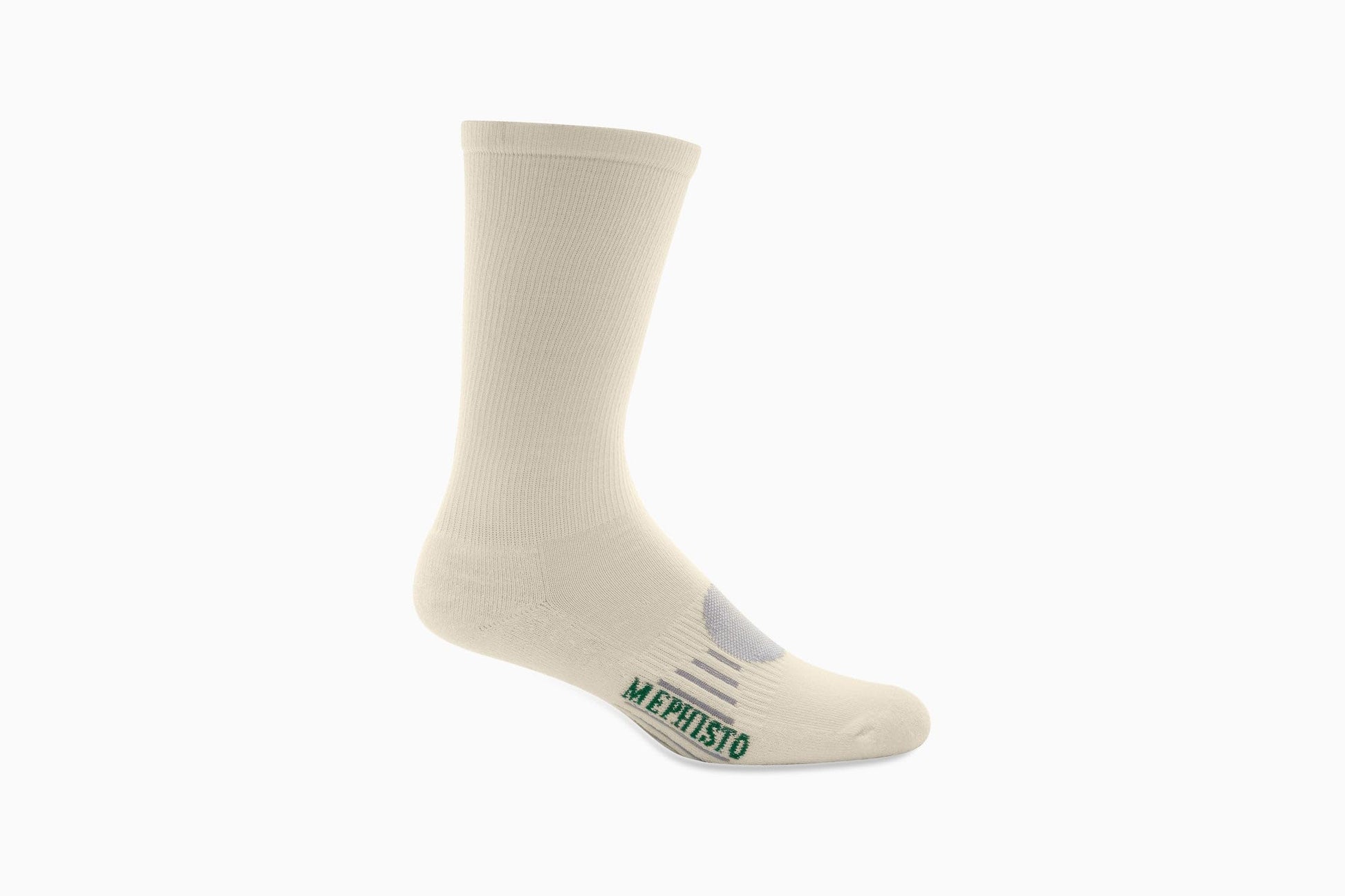 Mephisto Men's Seattle Technical Dress Sock,White,US L