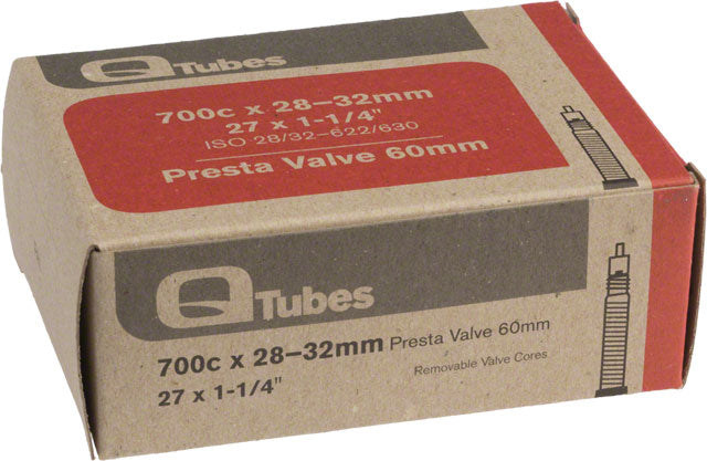 Q-Tubes SL 700c X 28-32mm 60mm Presta Bike Tubes (5)