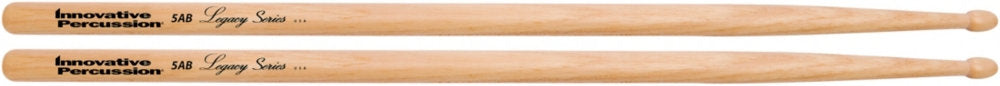 Innovative Percussion IP-L5AB Legacy Series Hickory Drumsticks - 5Ab - Teardrop Bead