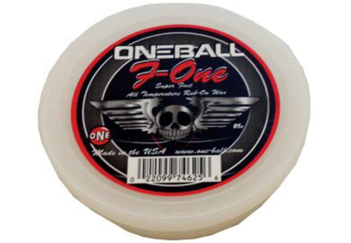OneBall F1 Rub-on Wax W/Cork White 85g