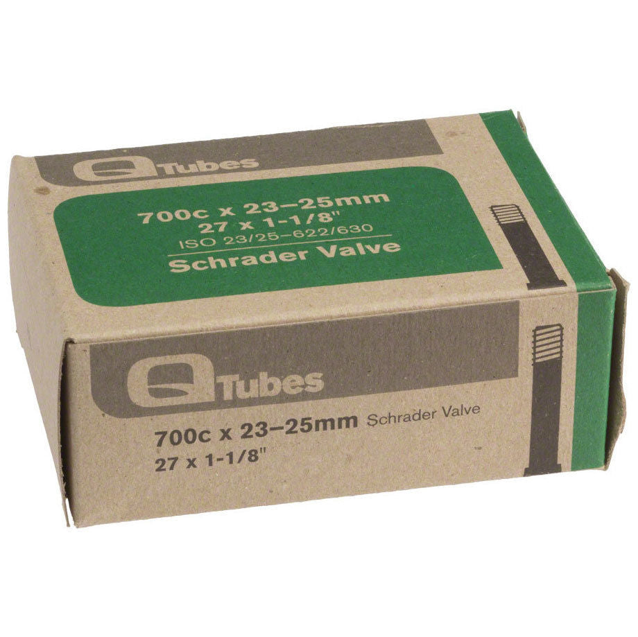 Q-Tubes Schrader Valve Bike Tube Sz 700c X 23-25mm