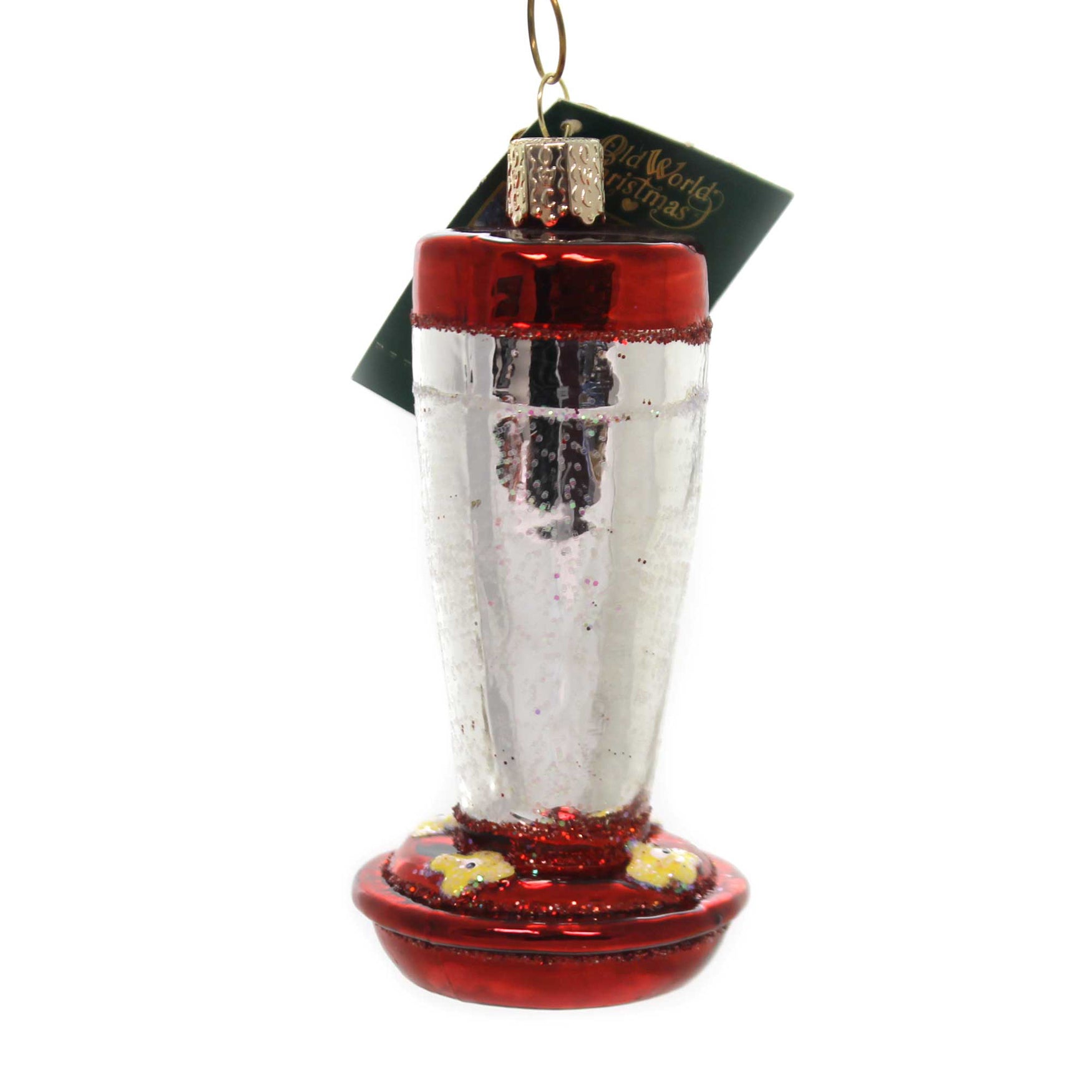 Old World Christmas (Newer) Old World Christmas Hummingbird Feeder - No Box