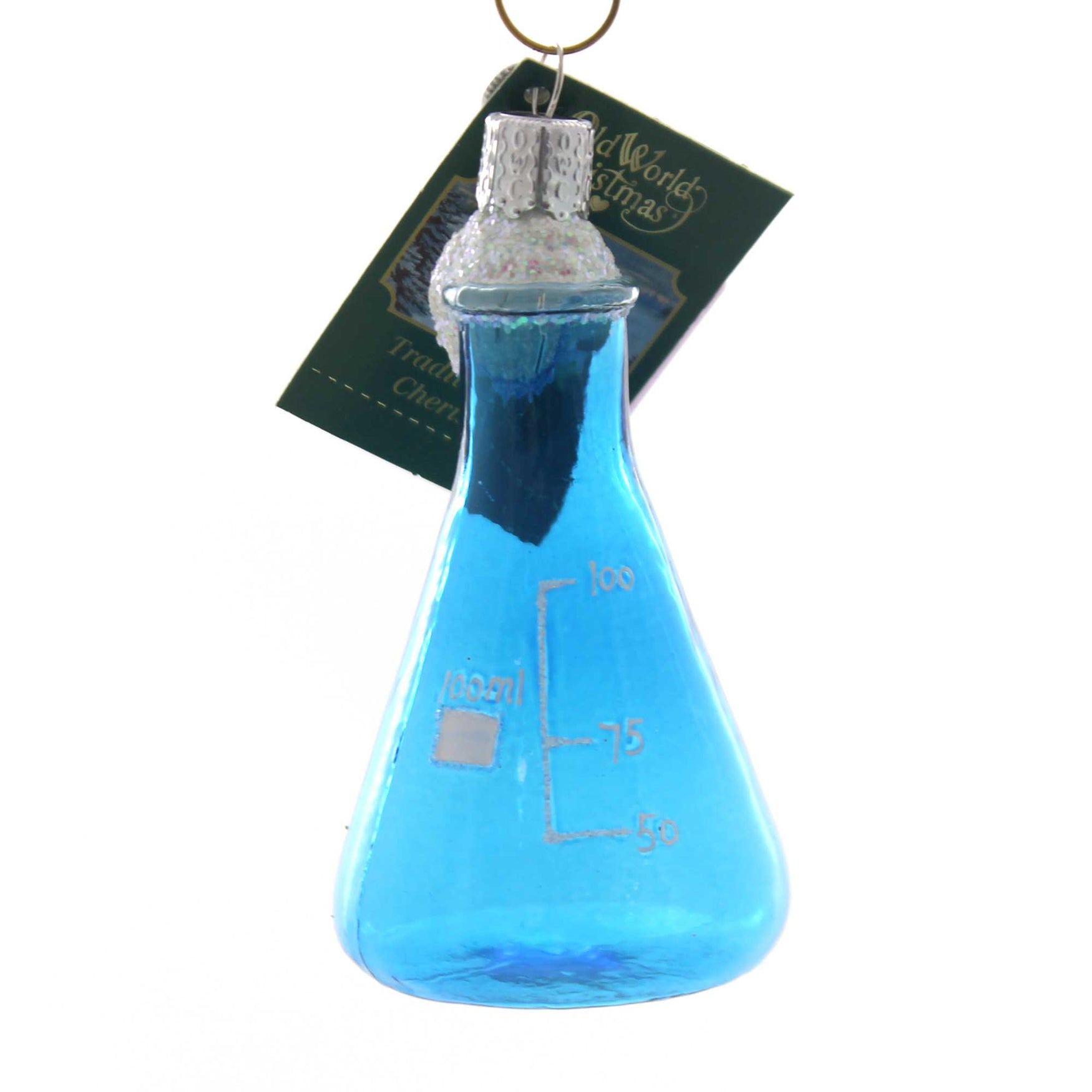 Old World Christmas Science Breaker Glass Blown Ornament