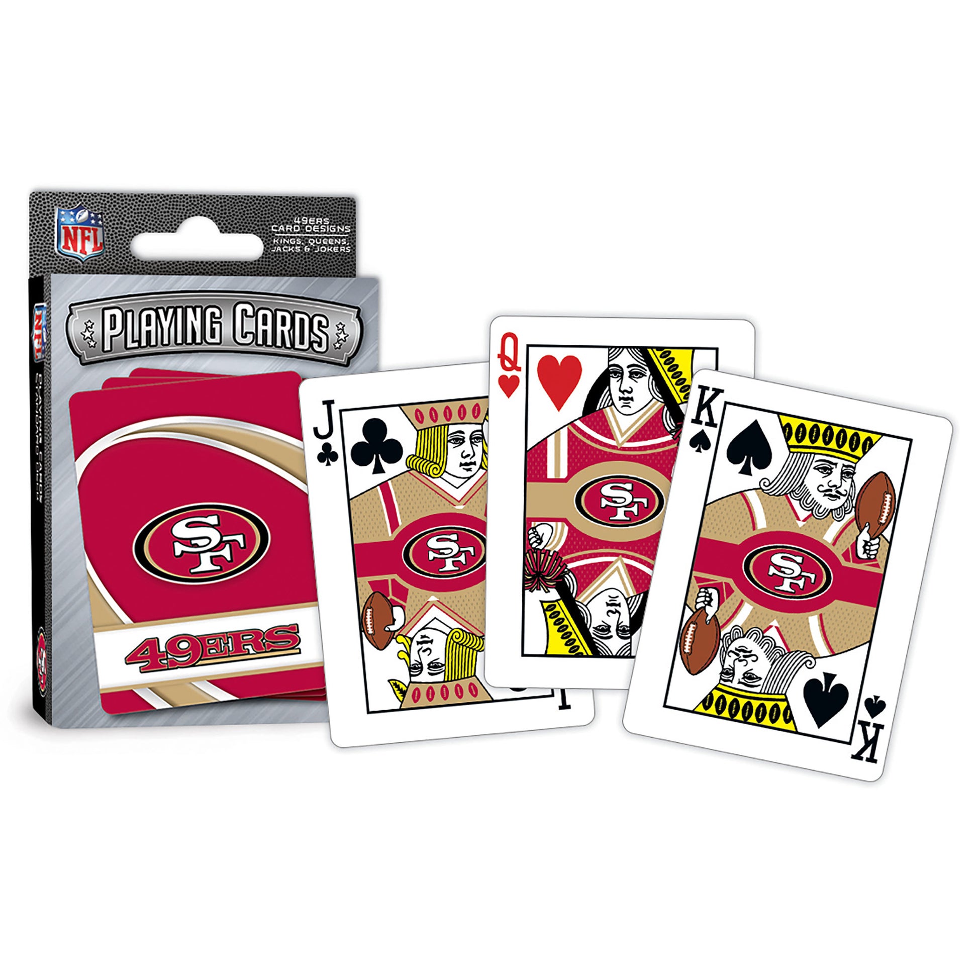 Masterpieces Puzzle 91731 NFL San Francisco 49ers Playing Cards