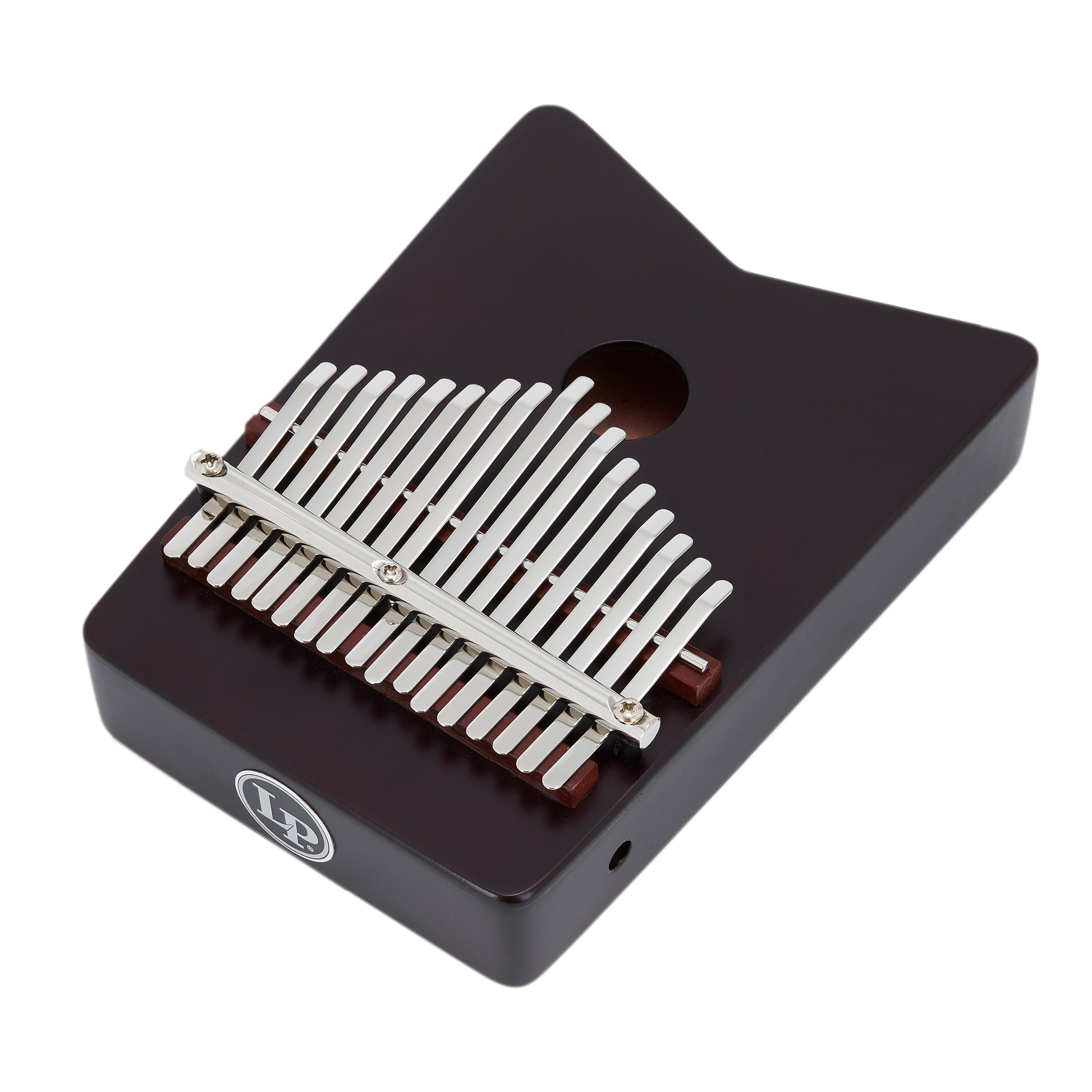 LP LP0217DC 17-Key Pentatonic Kalimba - Deep Cherry Cherry Stain